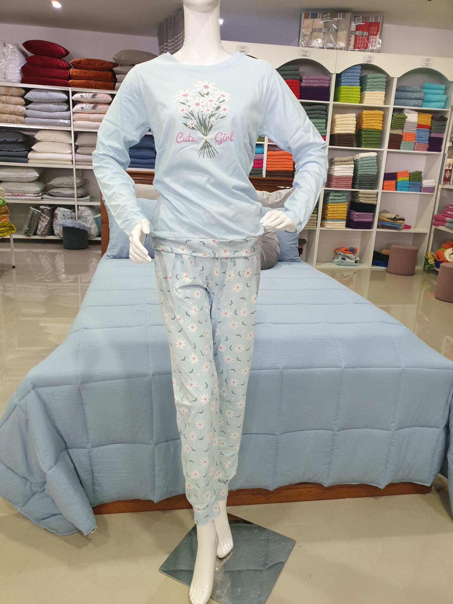 Pijama Senhora 100%Algodão