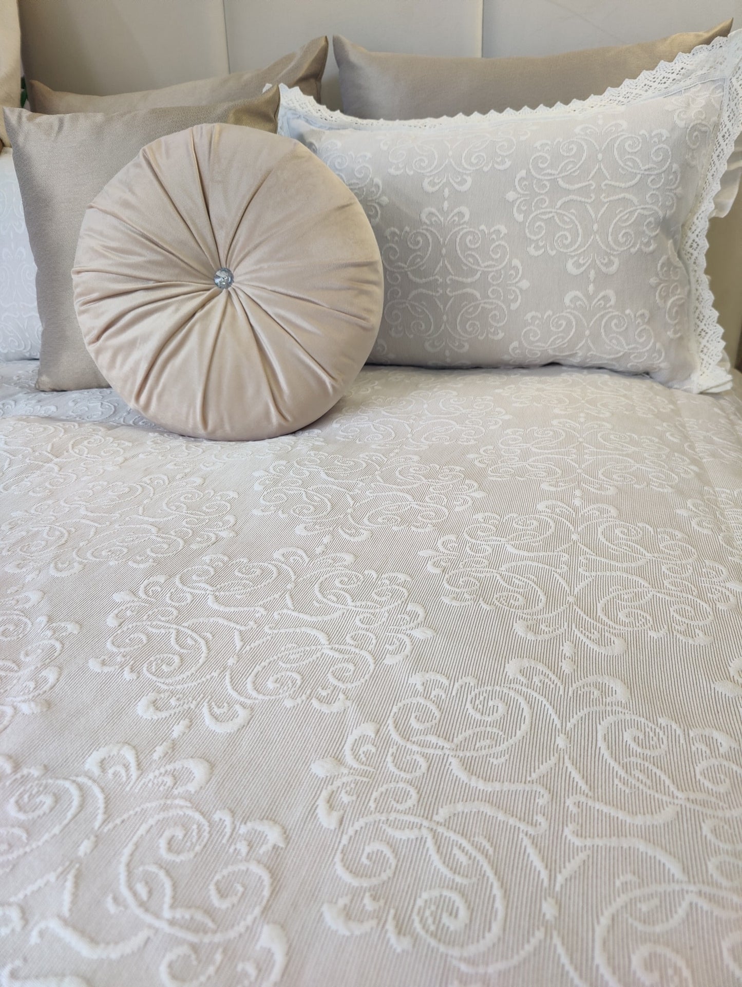 Almofada Redonda Pérola