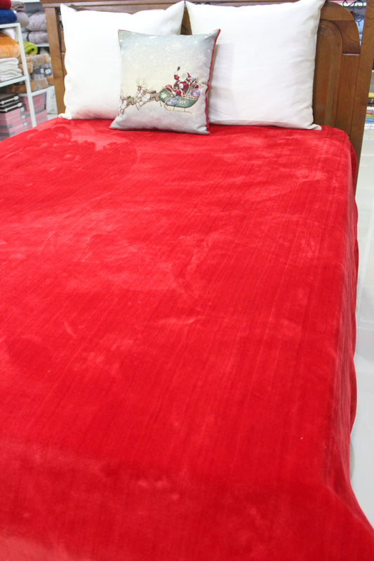 Cobertor Casal Vermelho