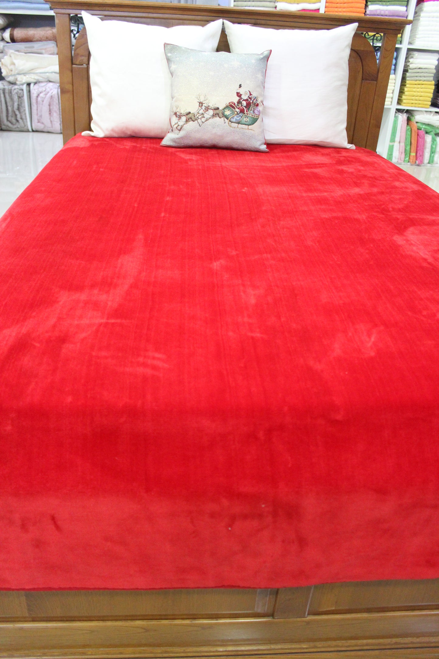 Cobertor Casal Vermelho