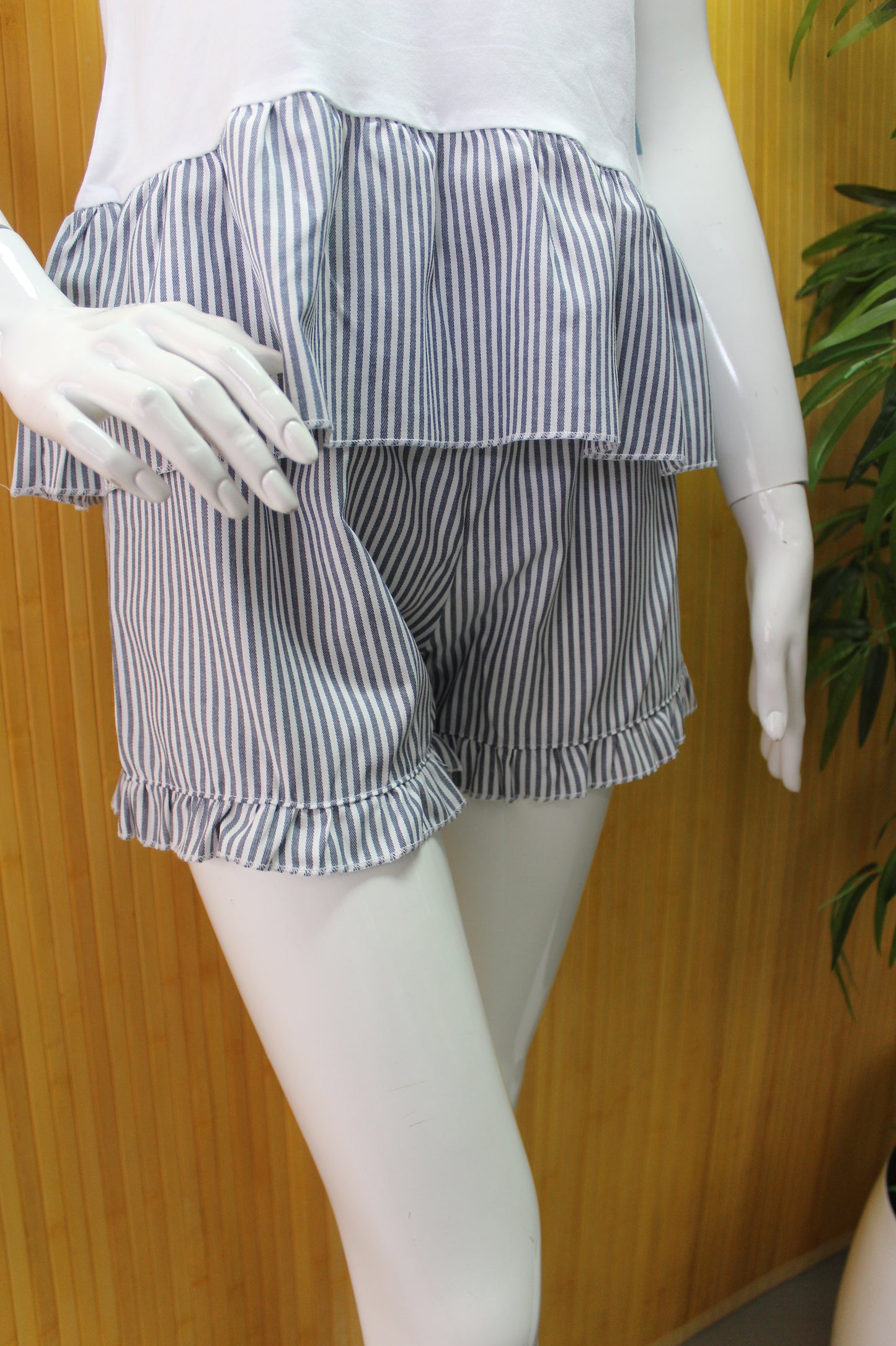 Pijama Senhora Calção 100%Algodão