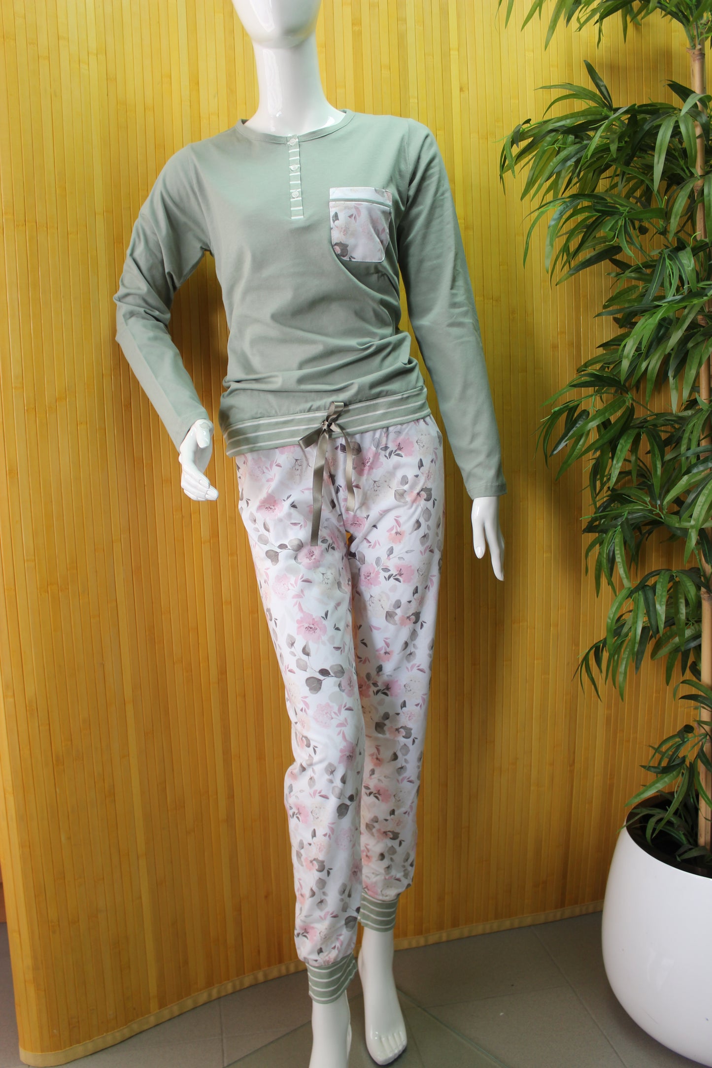 Pijama Senhora 100%Algodão
