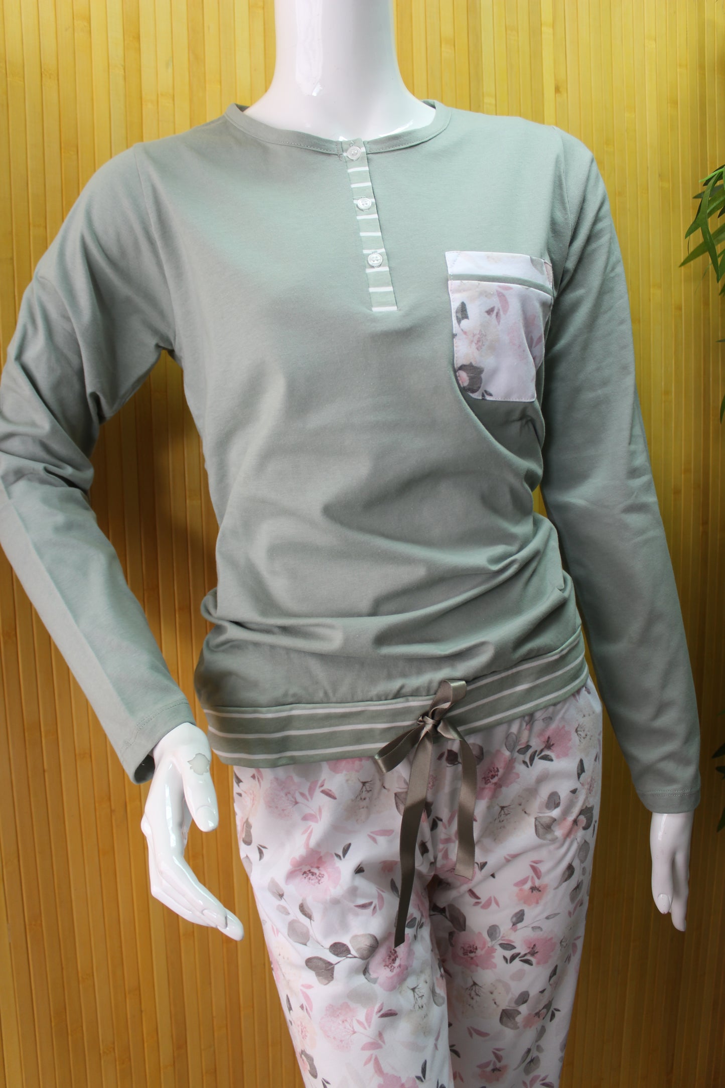 Pijama Senhora 100%Algodão