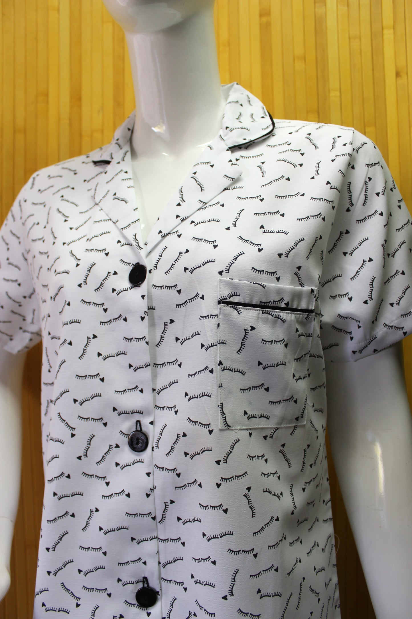 Camisa Noite Senhora 100%Algodão