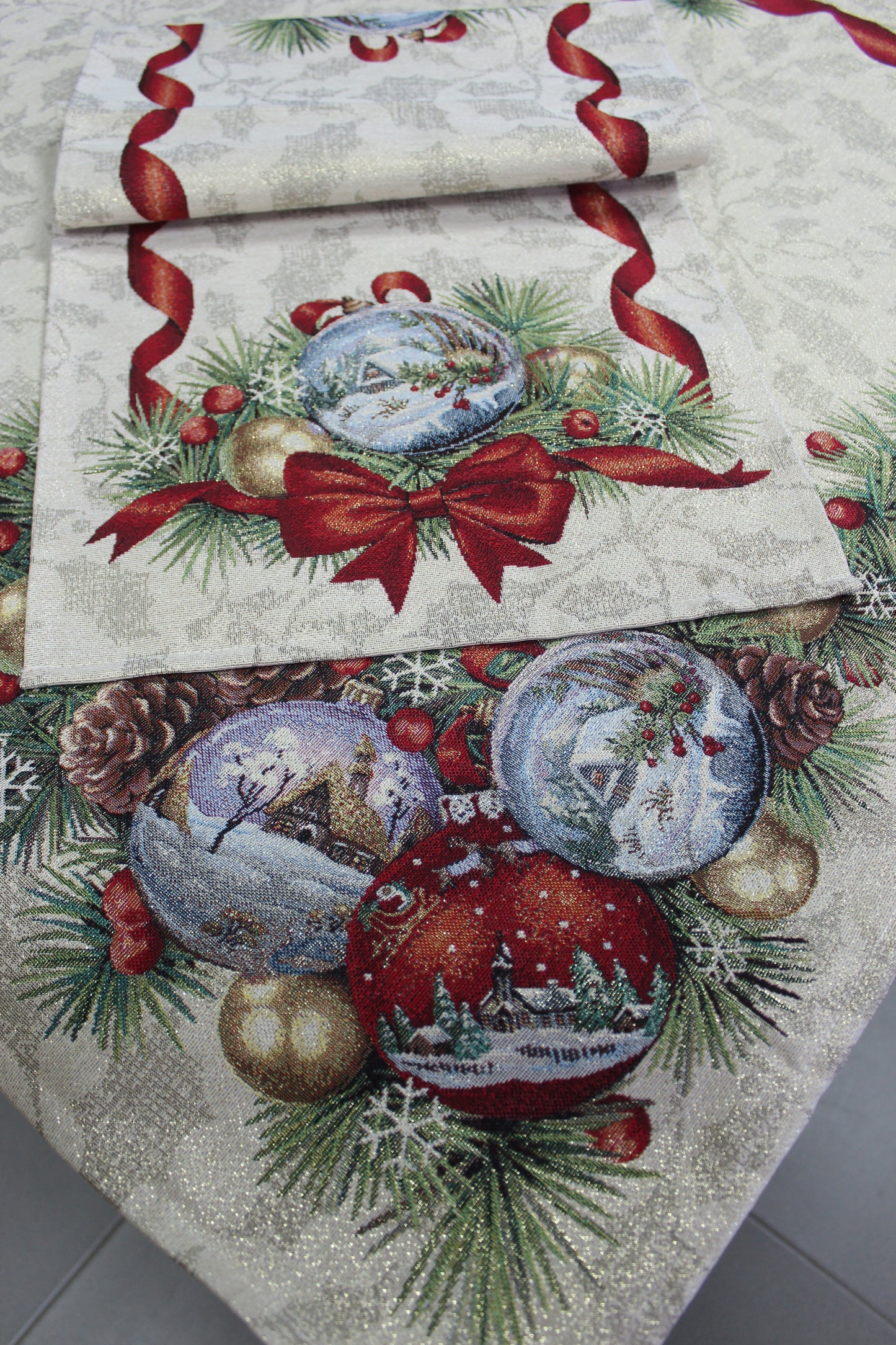 Conjunto Toalha + Corredor de Mesa