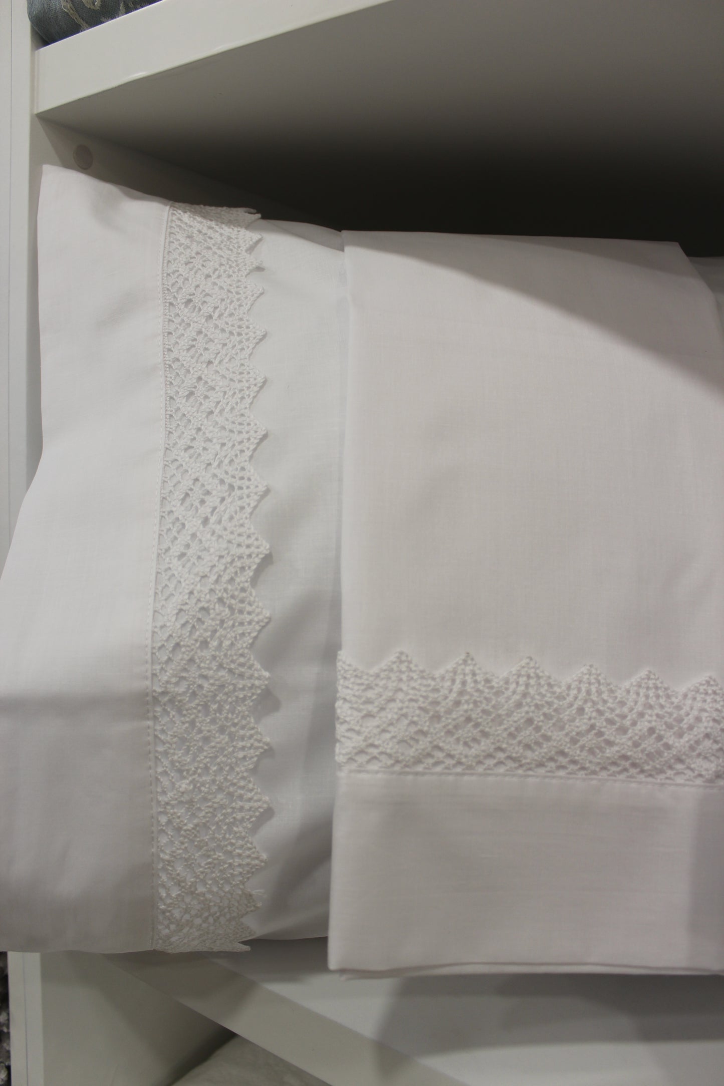 Jogo Cama Casal 100%Algodão Branco