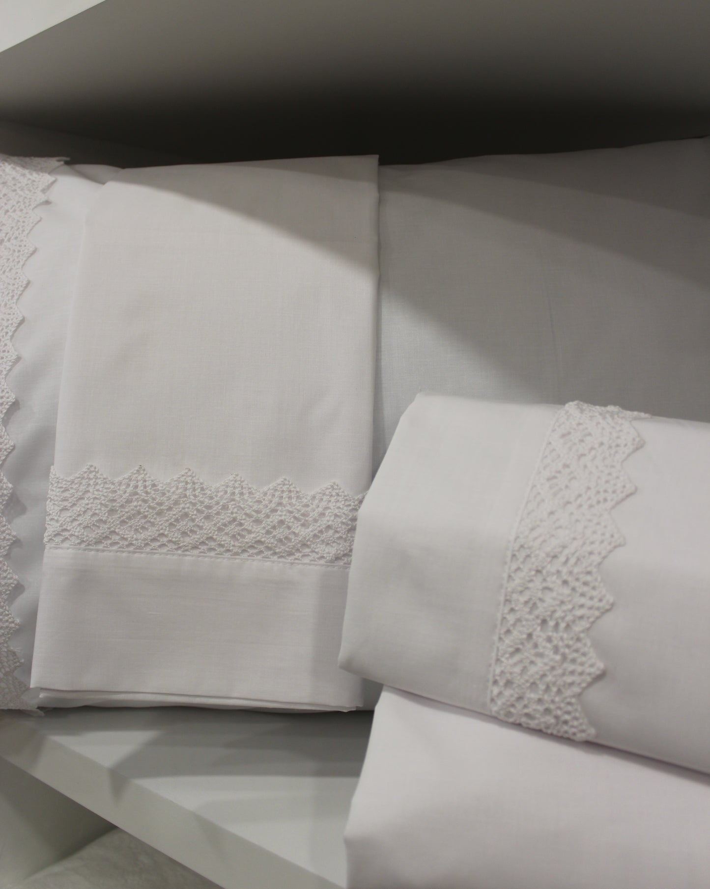 Jogo Cama Casal 100%Algodão Branco