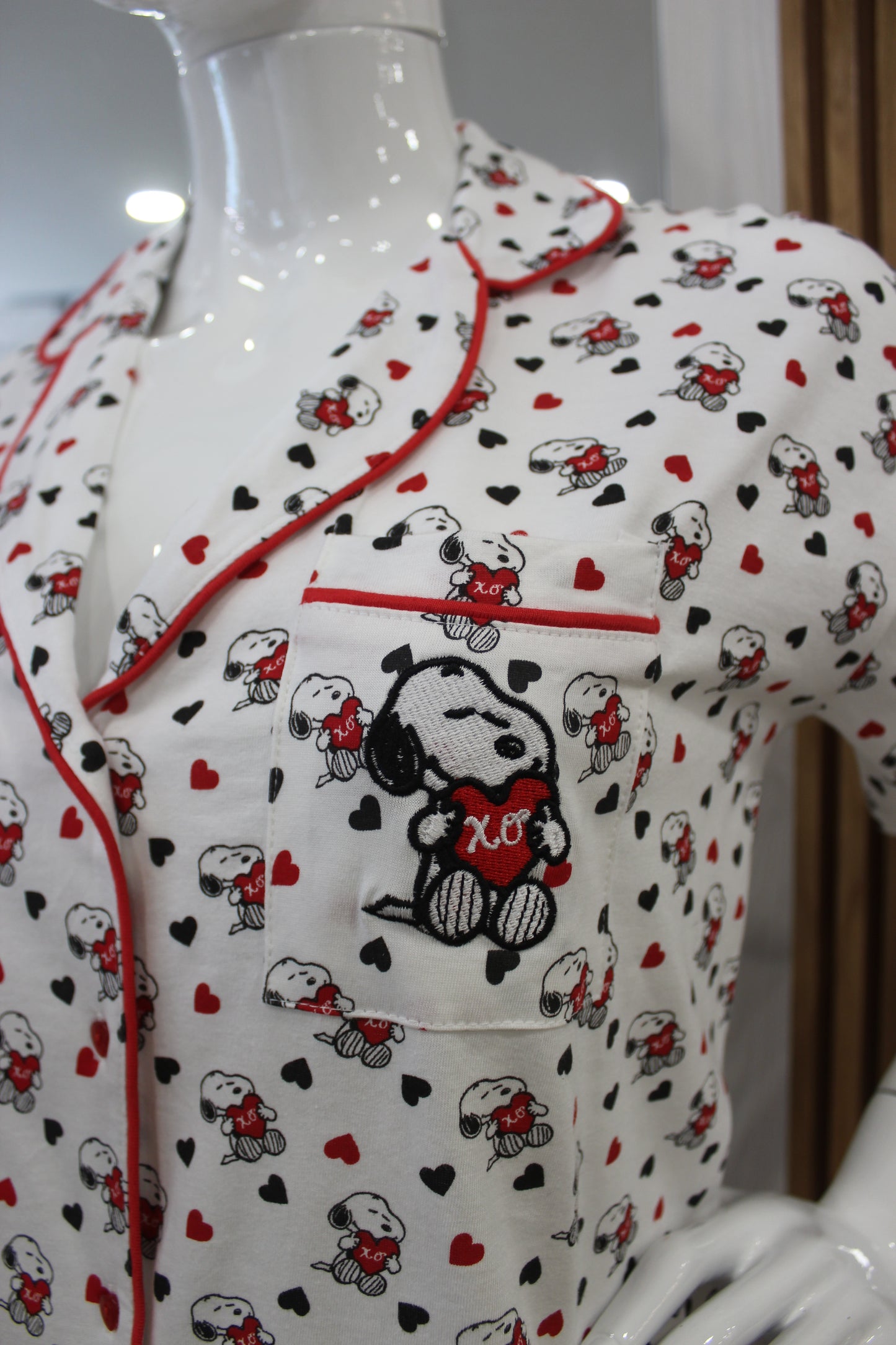 Pijama Senhora 100%Algodão Snoopy