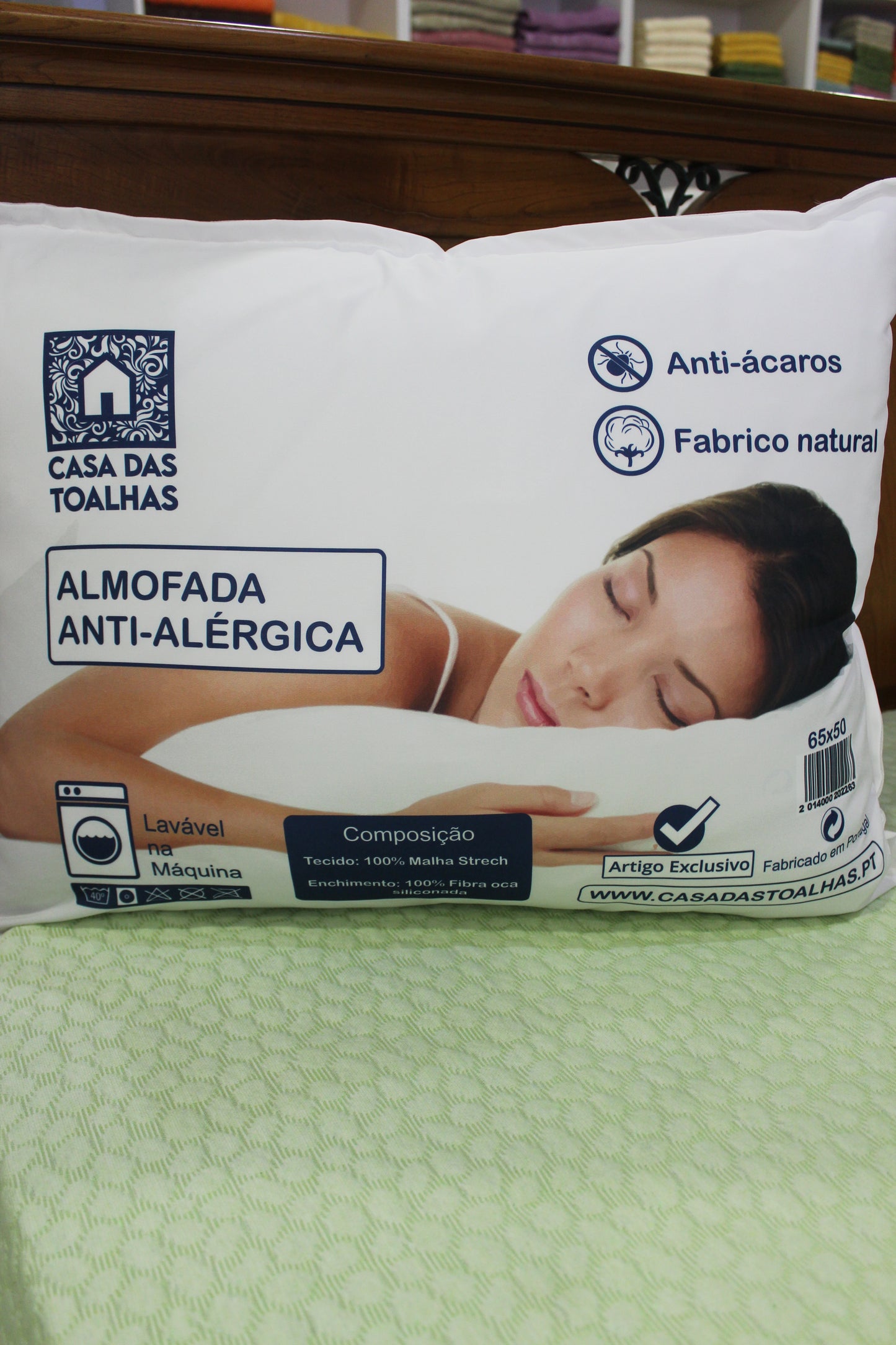 Almofada Cama Percale