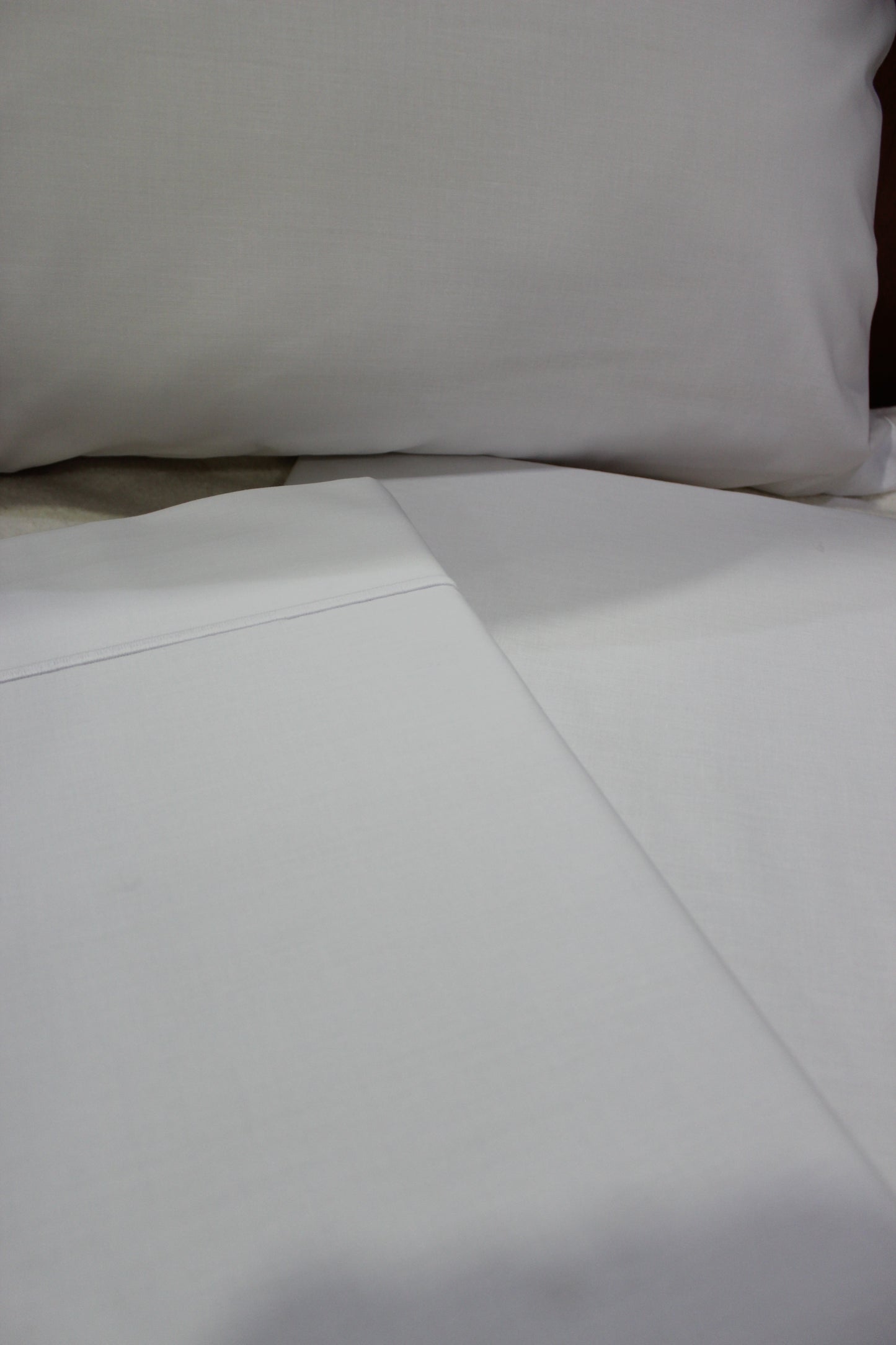 Jogo Cama Liso 100%Algodão Branco