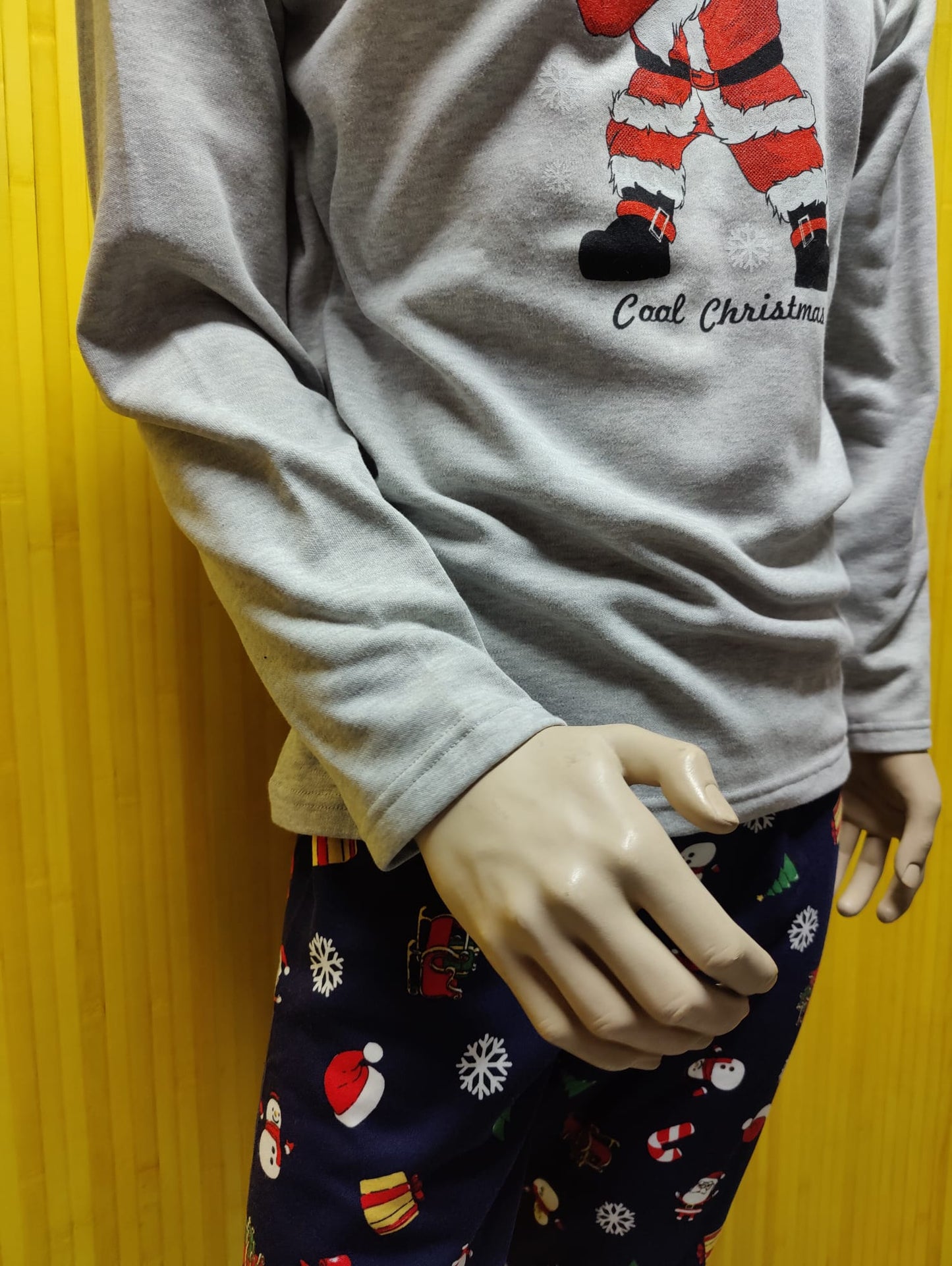 Pijama Homem Natal Padrão 1