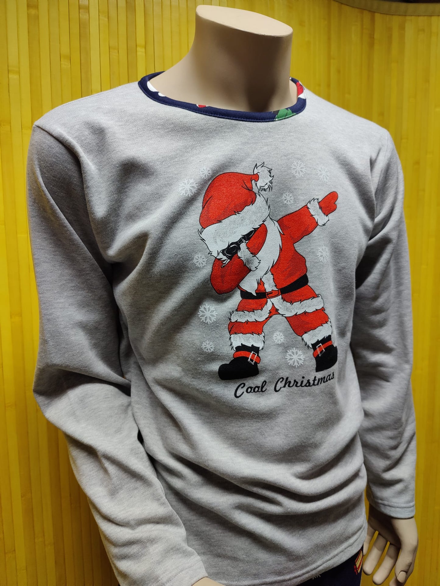 Pijama Homem Natal Padrão 1
