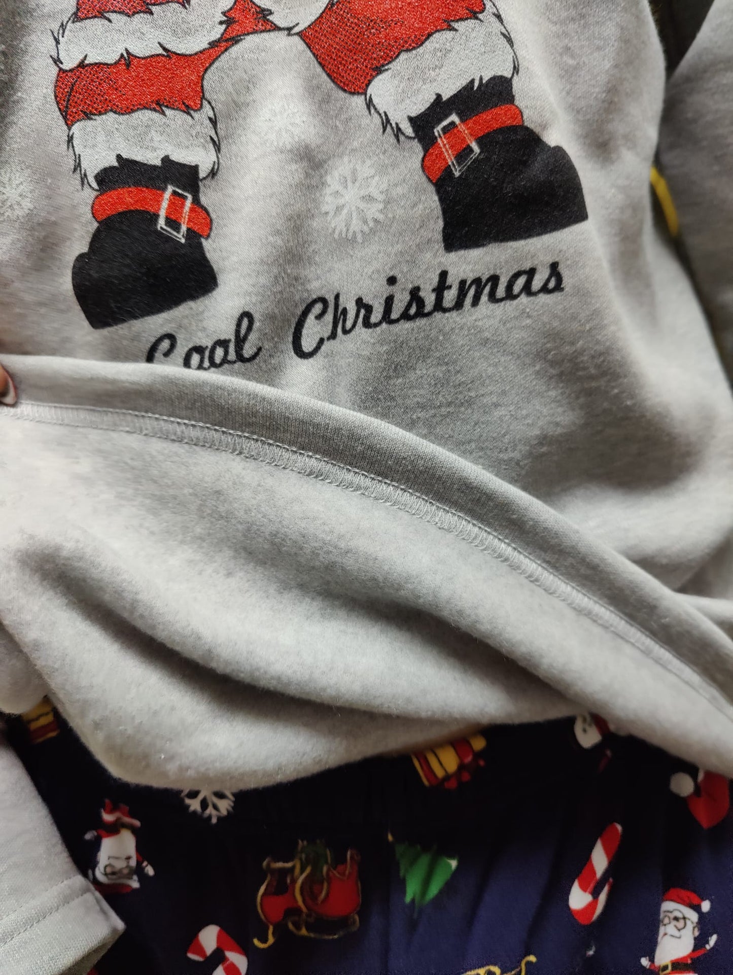 Pijama Homem Natal Padrão 1