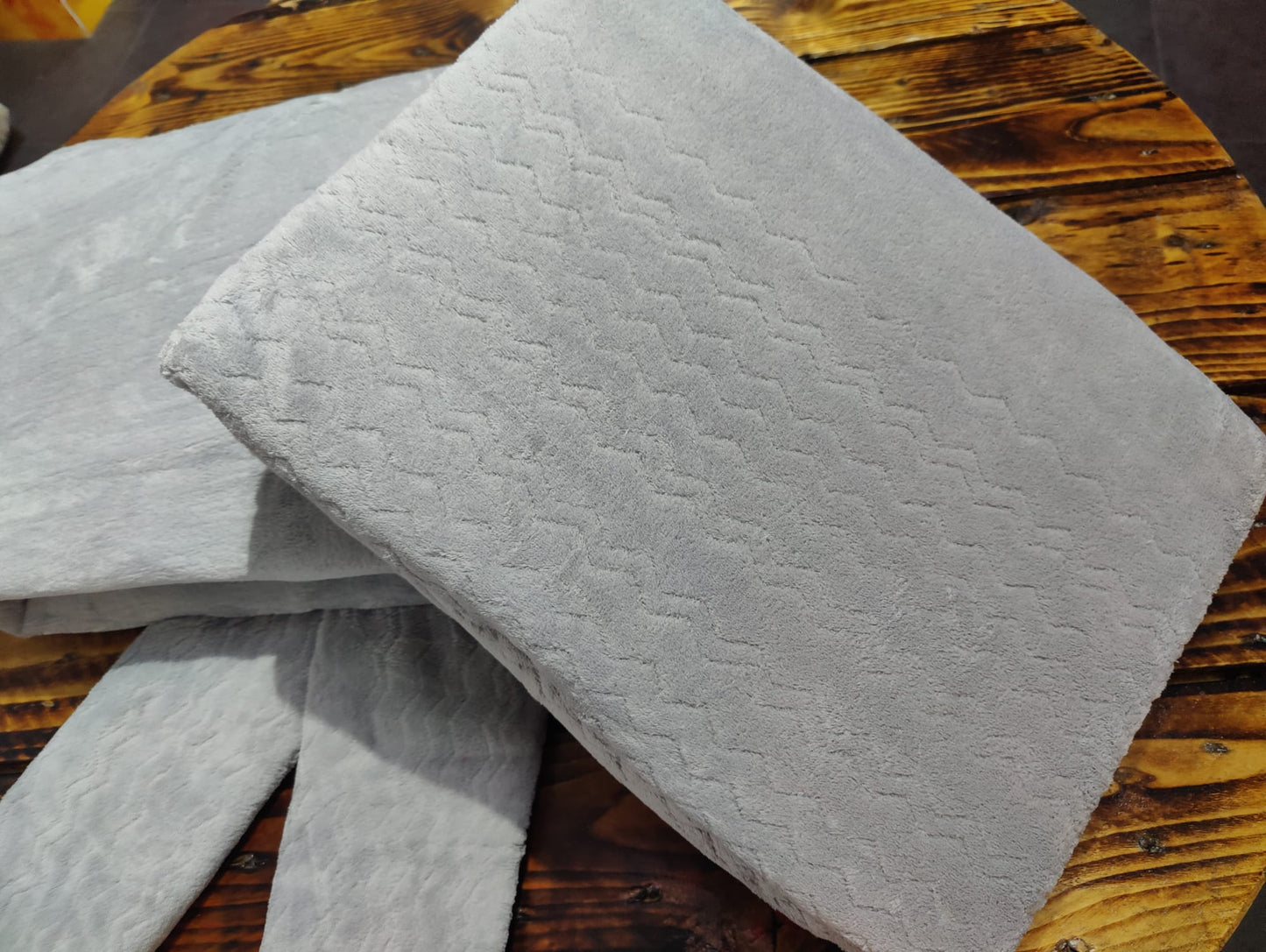 Jogo Cama Coralina Liso Soft Cinza