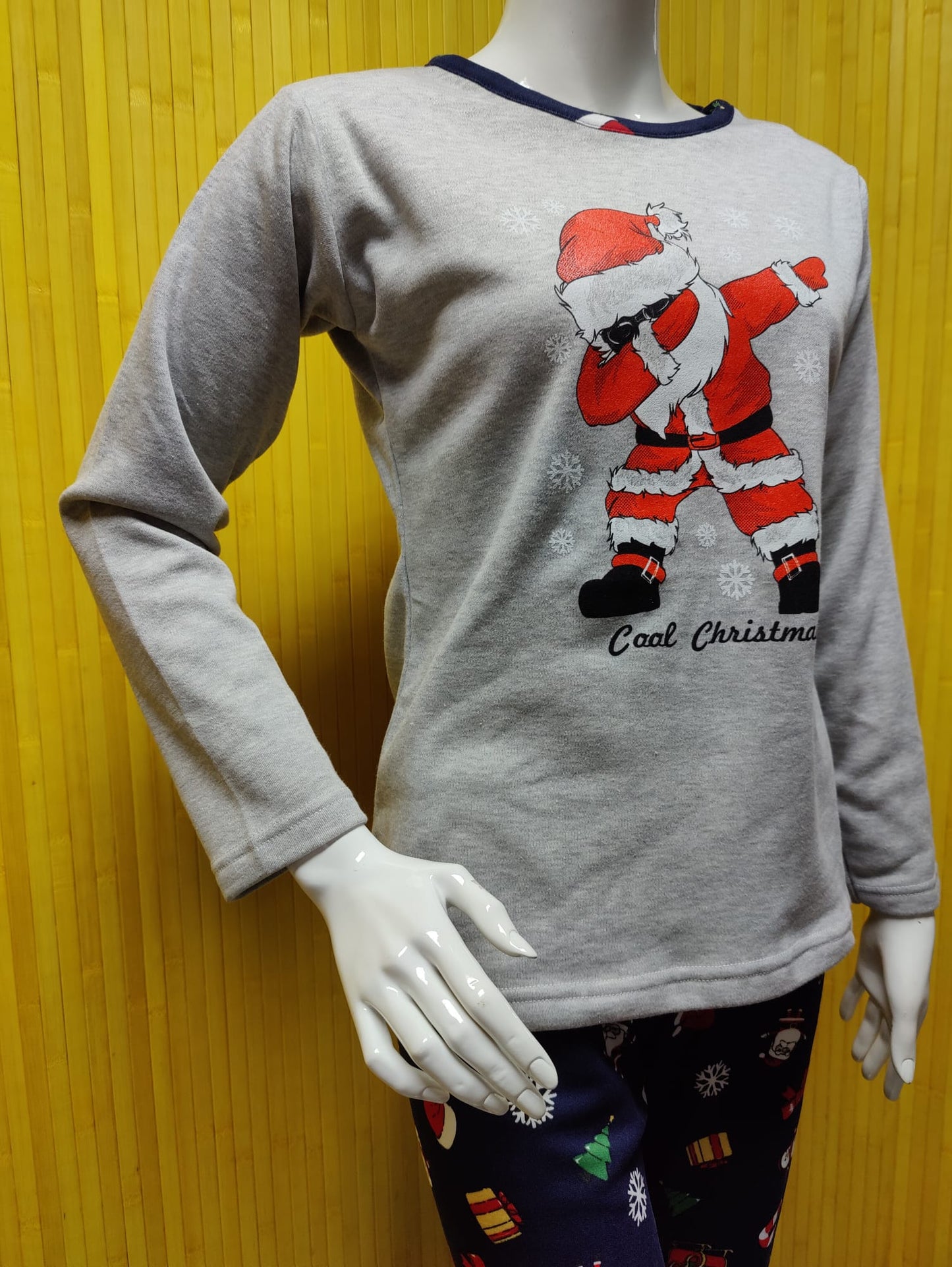 Pijama Senhora Natal Padrão 1
