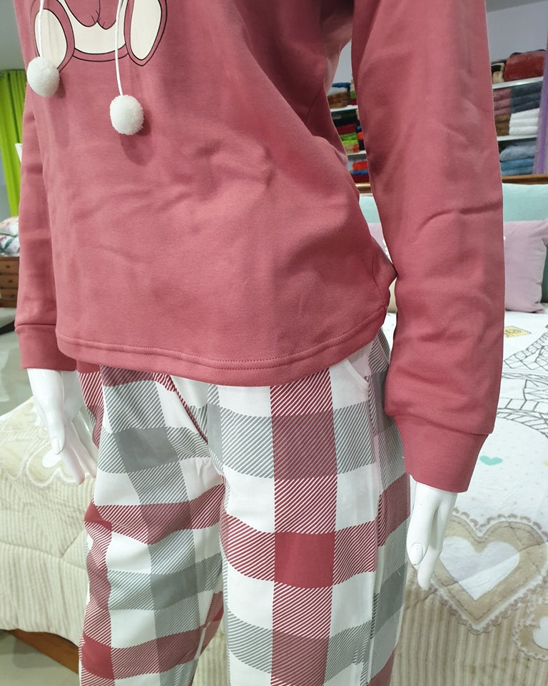Pijama Senhora 100%Algodão