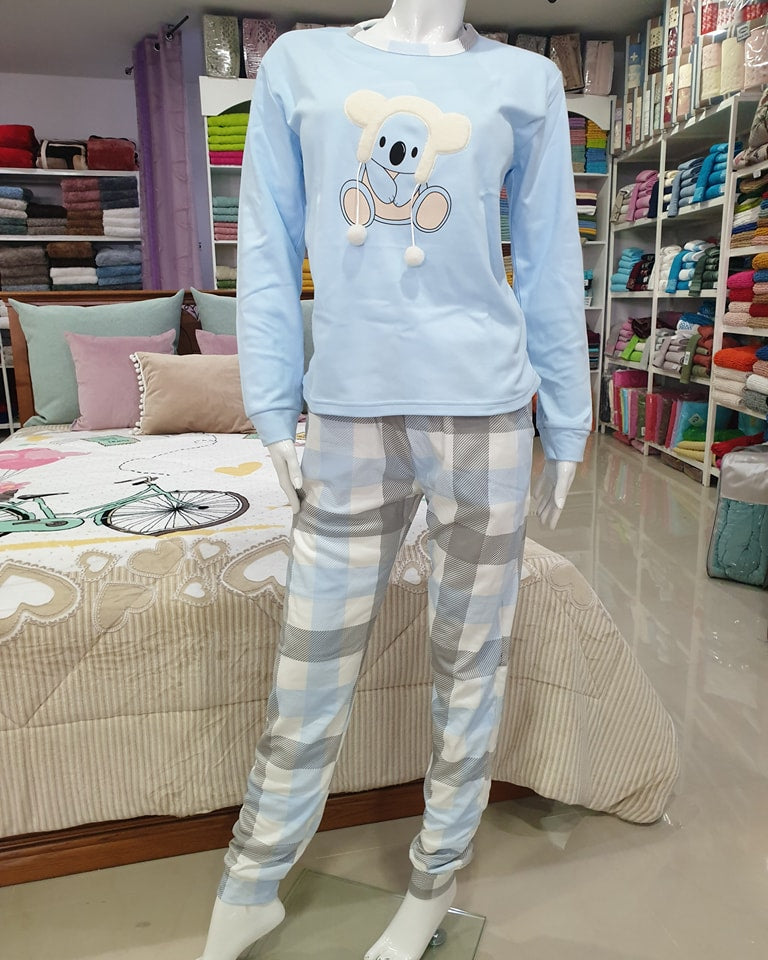 Pijama Senhora 100%Algodão