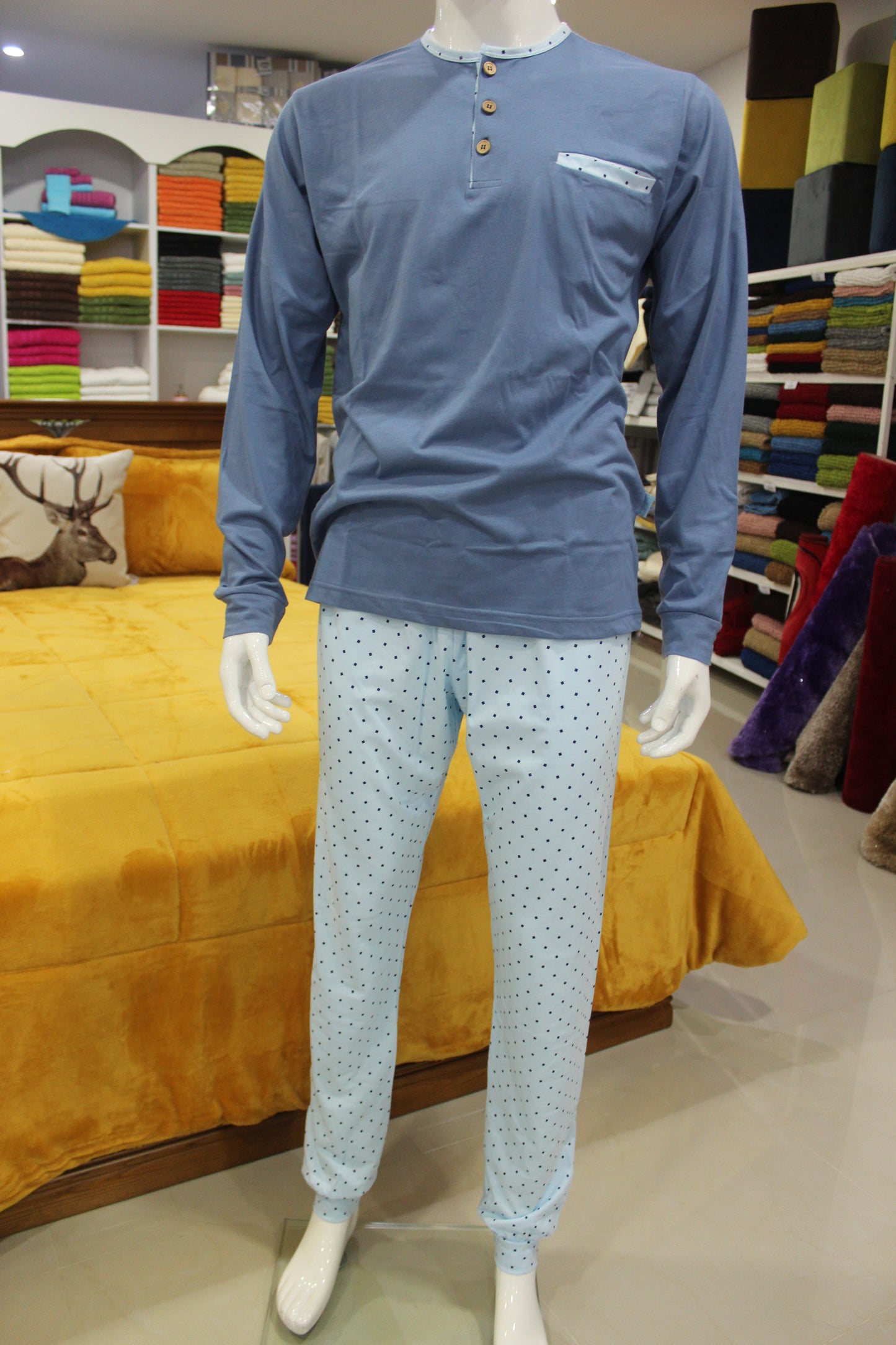 Pijama Homem 100%Algodão