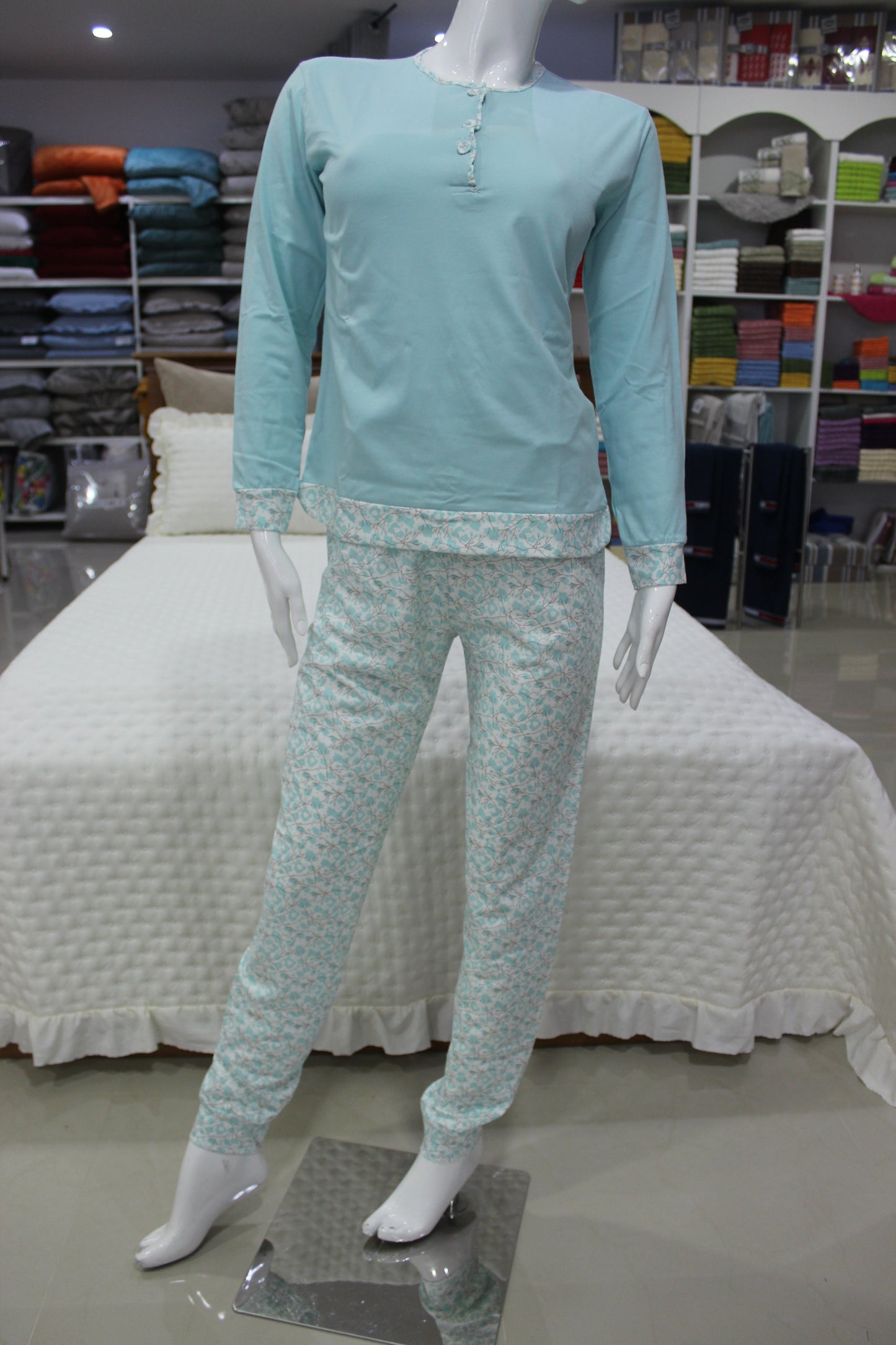 Pijama Senhora 100%Algodão