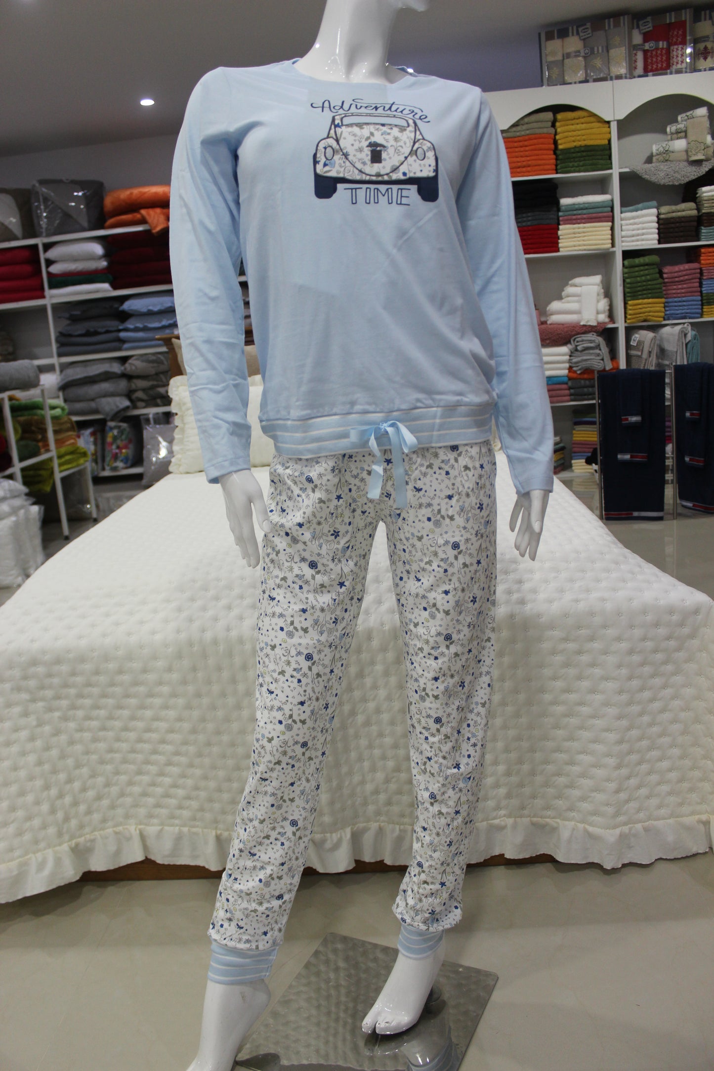 Pijama Senhora 100%Algodão