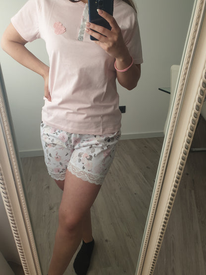 Pijama Calção 100%Algodão