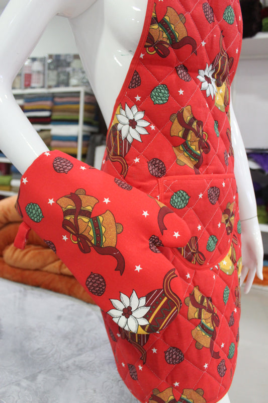 Luva Natal Acolchoada Padrão 1
