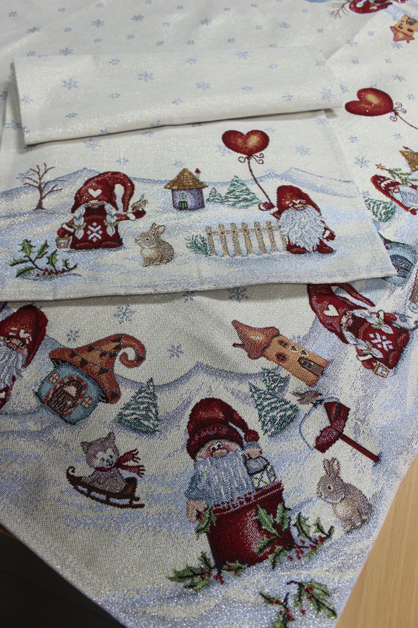 Conjunto Toalha + Corredor de Mesa