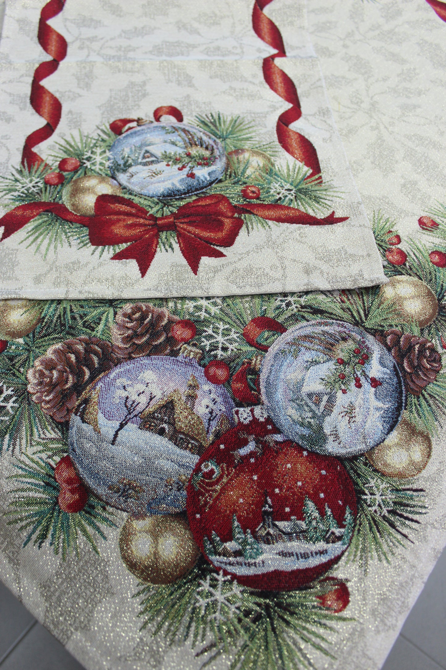 Conjunto Toalha + Corredor de Mesa