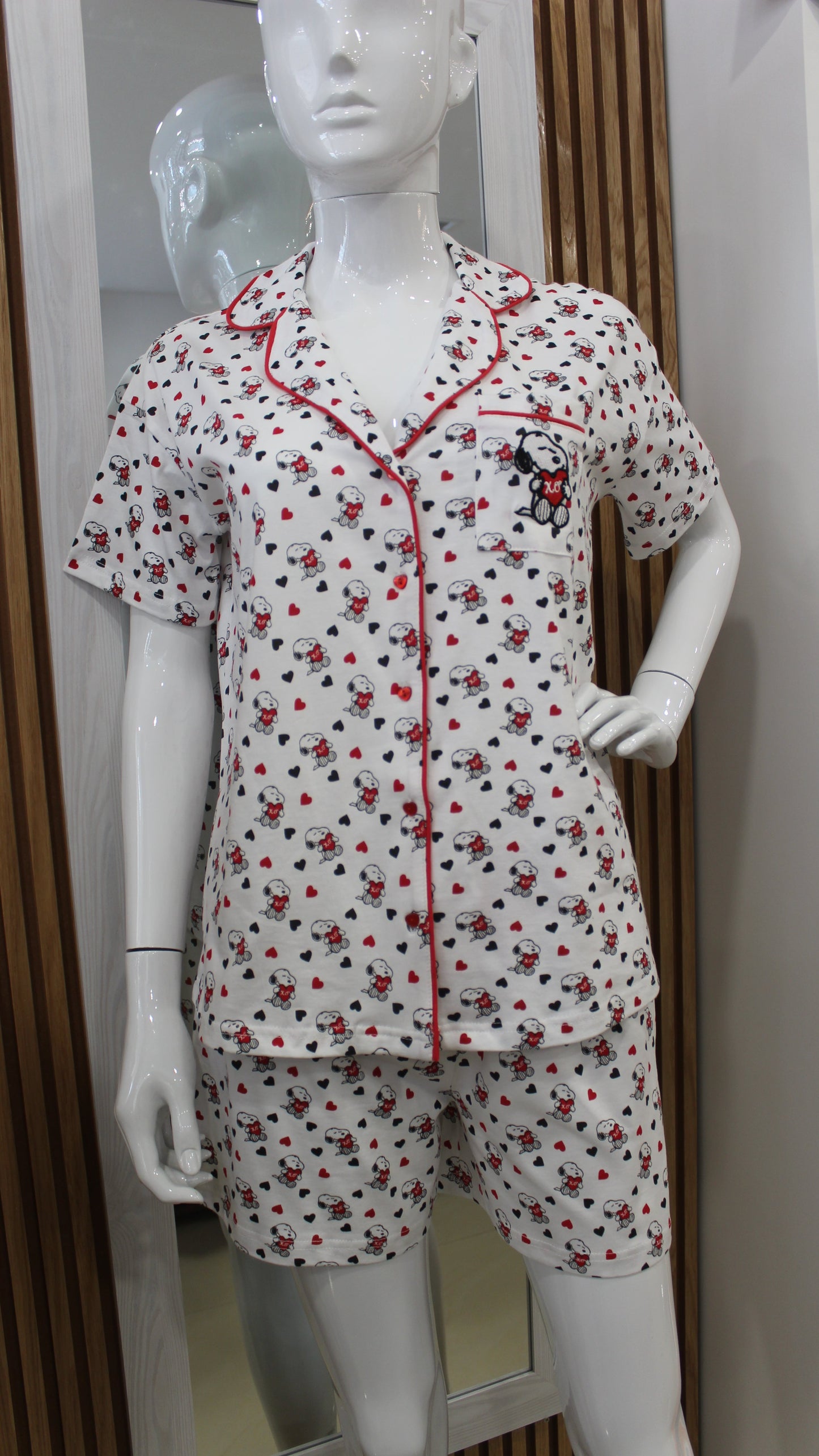 Pijama Senhora 100%Algodão Snoopy