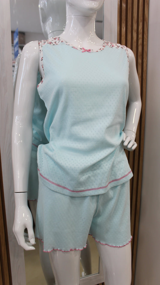 Pijama Senhora Calção PORTES GRÁTIS