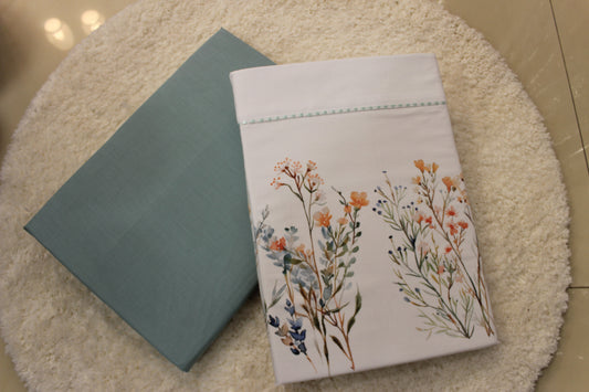 Jogo Cama Casal 100%Algodão