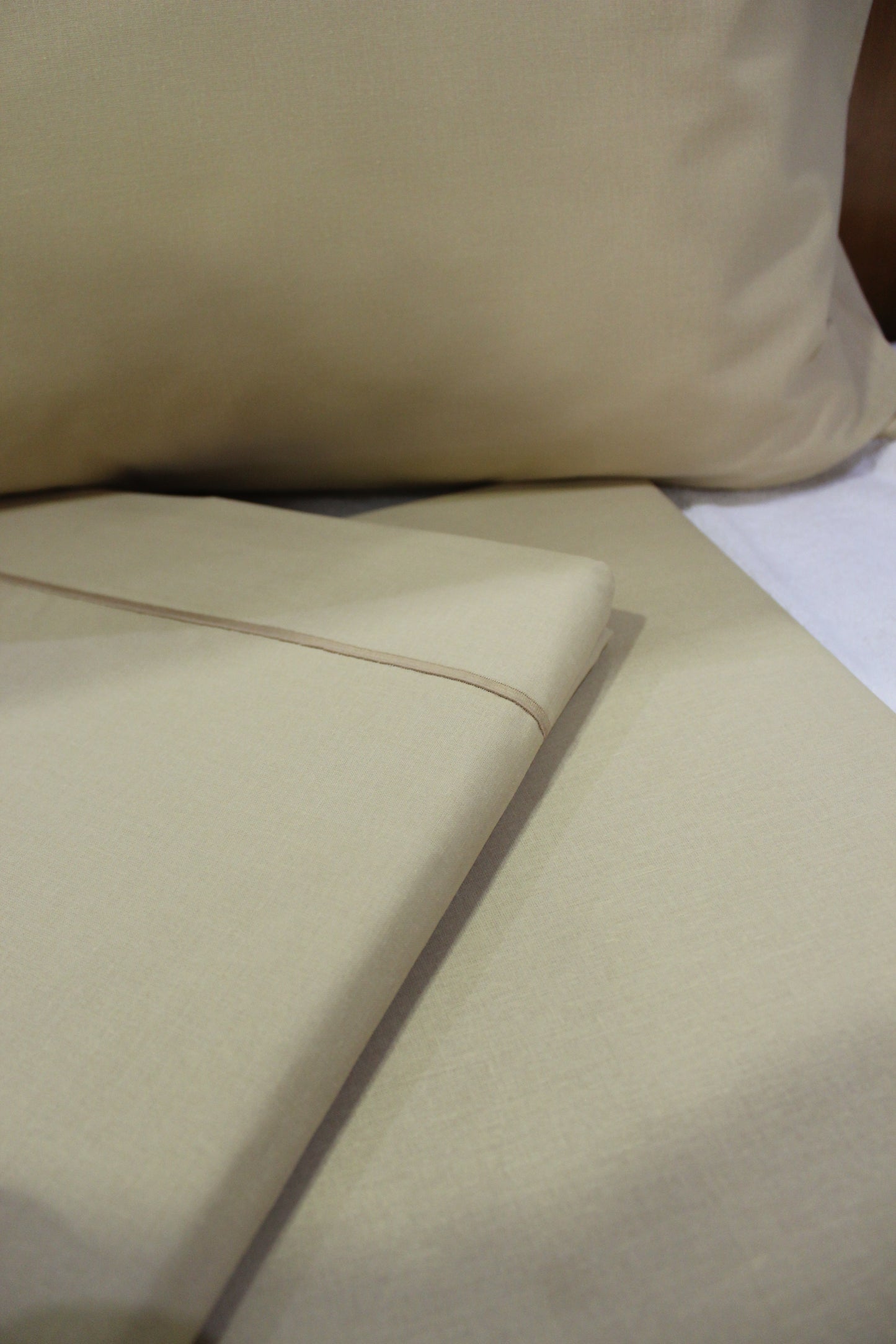 Jogo Cama Super King 200x200 100%Algodão Amarelo
