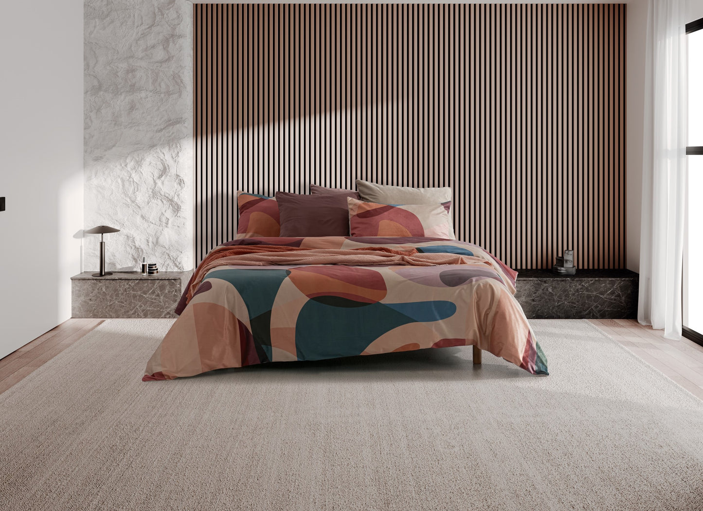 Capa Edredão Aveludada Digital