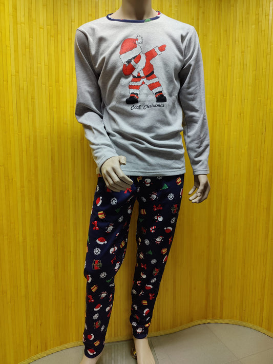 Pijama Homem Natal Padrão 1