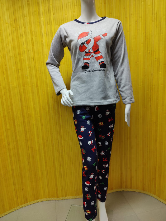 Pijama Senhora Natal Padrão 2