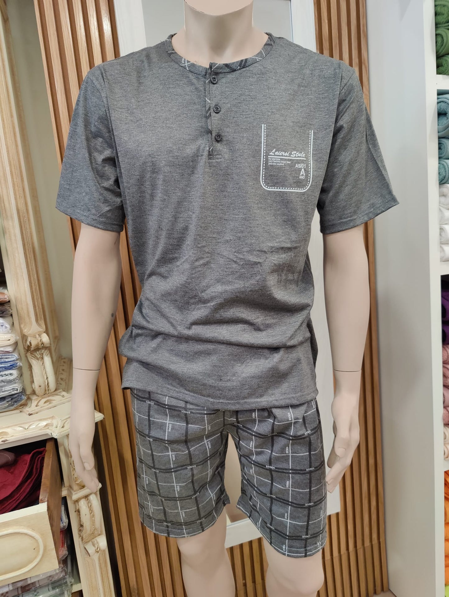 Pijama Homem Calção