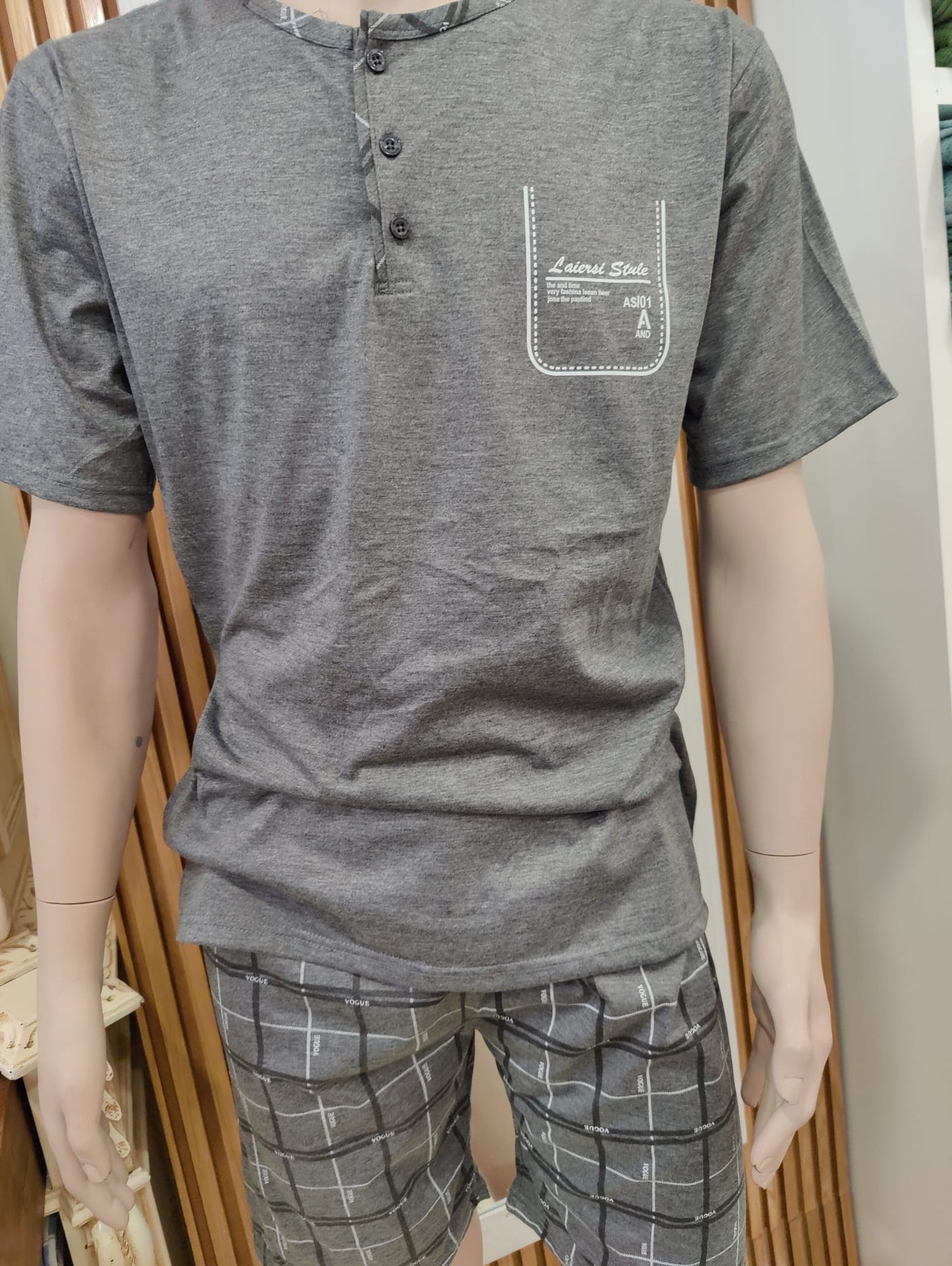 Pijama Homem Calção