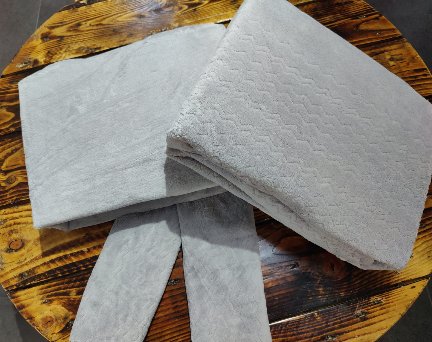 Jogo Cama Coralina Liso Soft Cinza