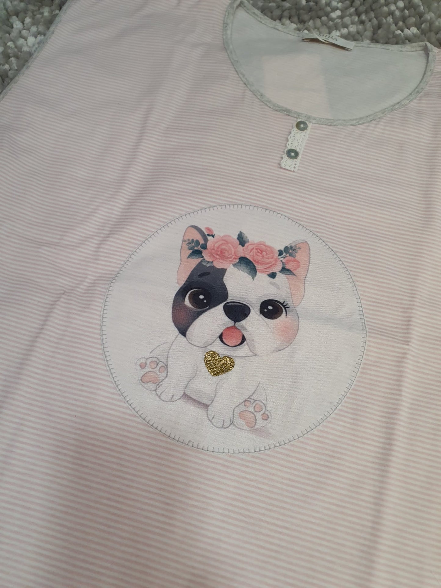 Pijama Senhora Calção 100%Algodão