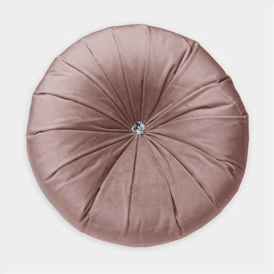 Almofada Redonda Rosa