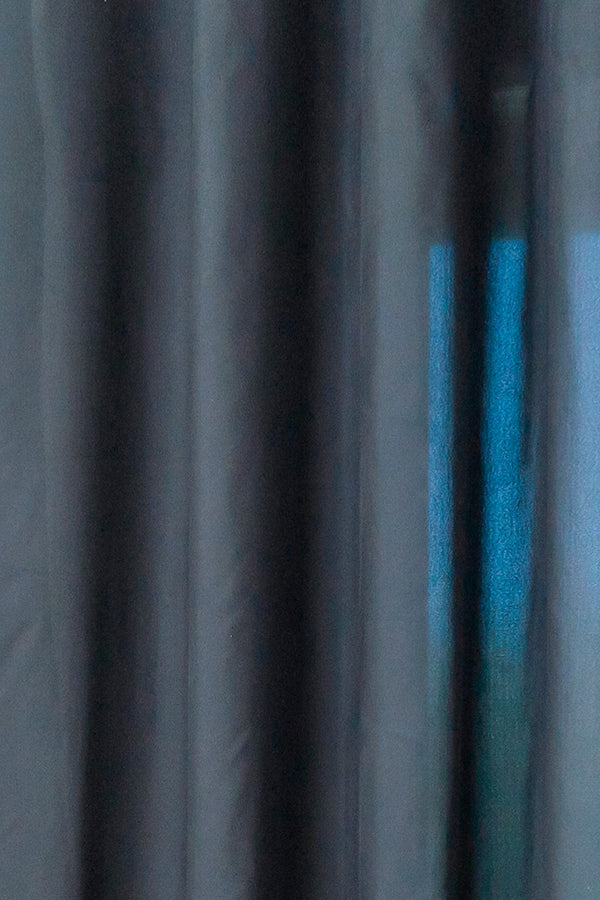 Par Cortinas Opacas Preto