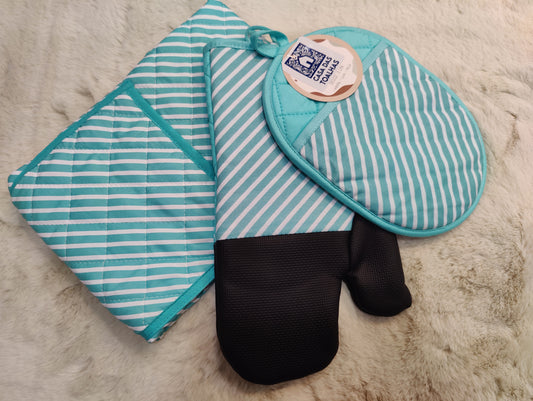 Conjunto Luva,pega e avental