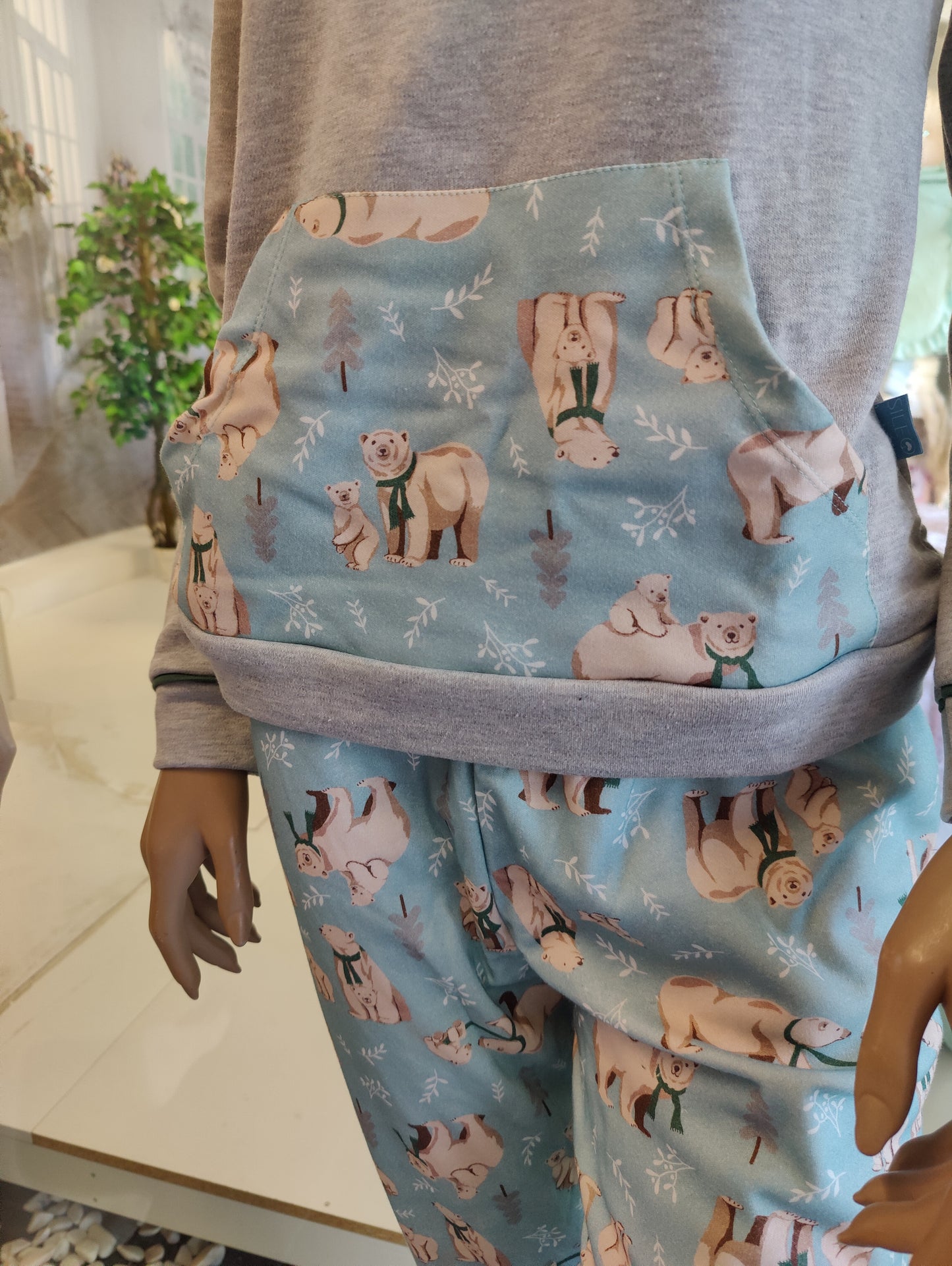 Pijama Senhora Cardado