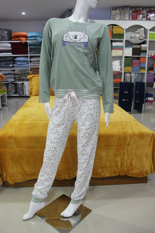 Pijama Senhora 100%Algodão