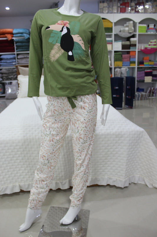 Pijama Senhora 100%Algodão